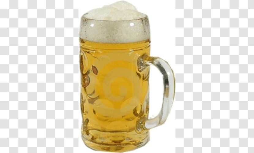 Beer Glasses Ale Stein Pint Glass - Drinkware Transparent PNG