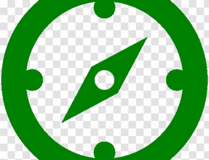Compass Transparency - Metro - Green Transparent PNG