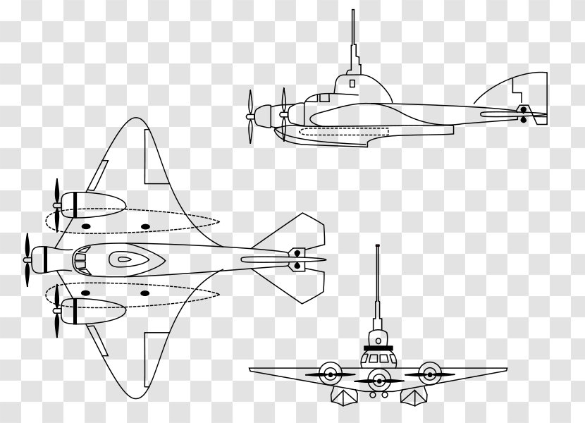 Airplane Russia Aircraft Soviet Union Flying Submarine - Carrier - Boat Transparent PNG