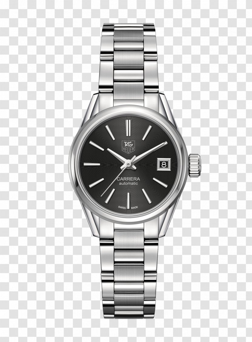 TAG Heuer Automatic Watch Jewellery Swiss Made - Silver - Tag Watches Black Female Form Transparent PNG