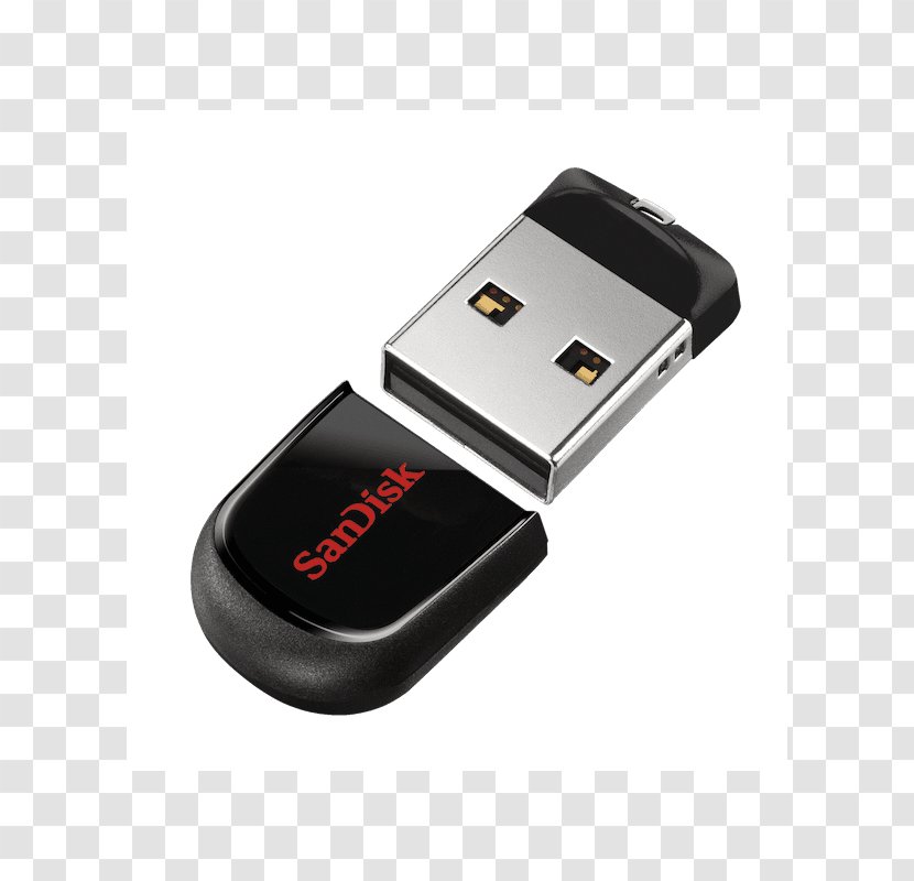 USB Flash Drives Memory SanDisk Cruzer Fit Transparent PNG