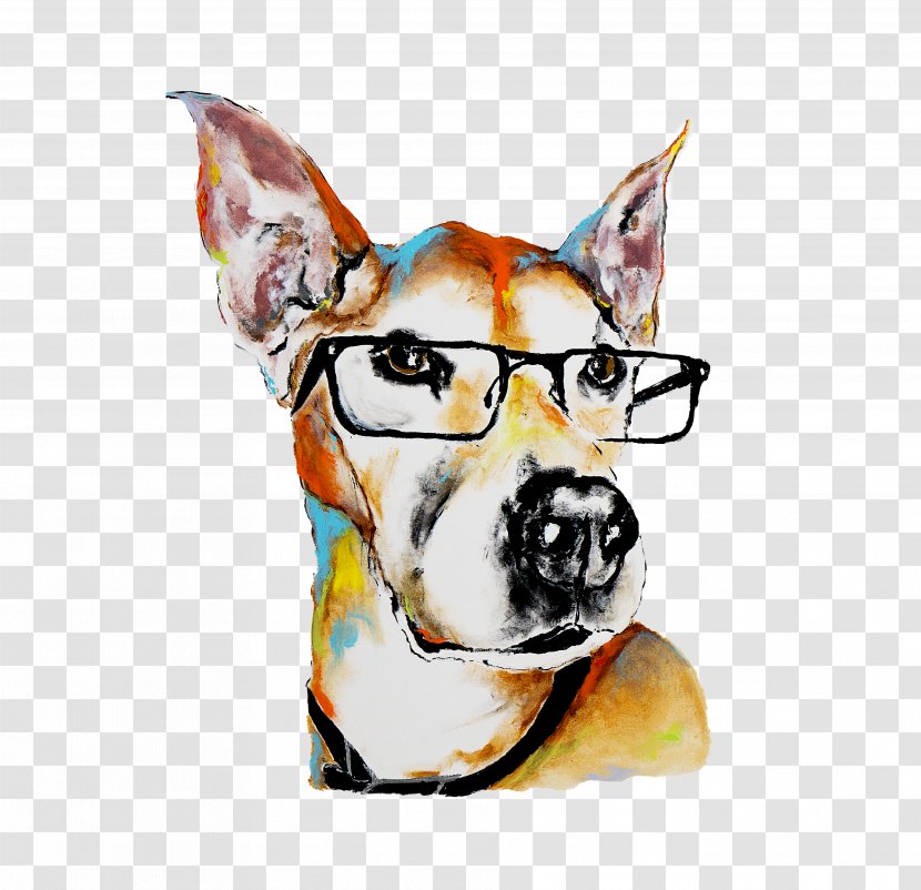 Dog Portrait Painting Pet - Spartacus Transparent PNG