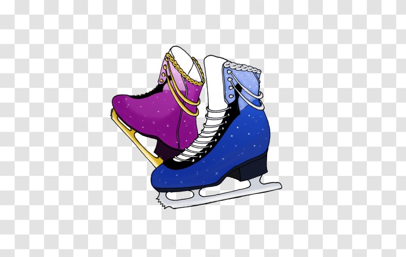 Ice Skates Drawing Skating Hockey Equipment - Yuri On Transparent PNG