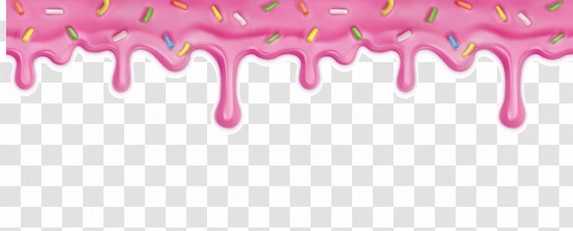 Doughnut Cream Mood Board - Text - Cartoon Strawberry Juice Dripping Transparent PNG