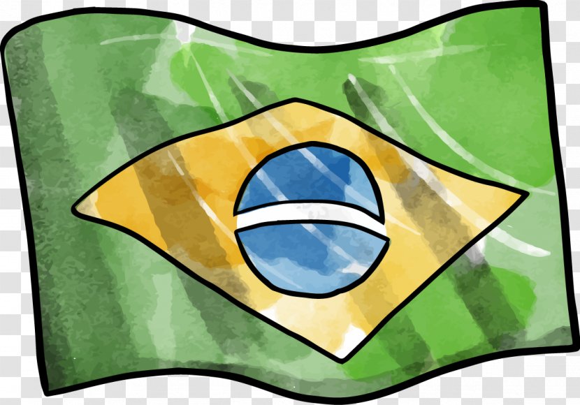Flag Of Brazil 2016 Summer Olympics Coin Download Transparent PNG