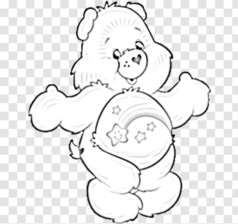 Care Bears Coloring Book Drawing Clip Art - Watercolor - Bear Transparent PNG