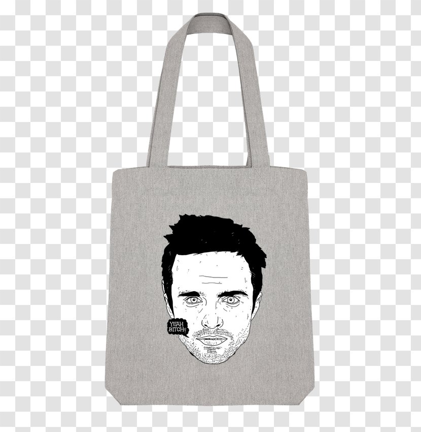 Tote Bag T-shirt Cotton Sleeve - Cartoon - Jesse Pinkman Transparent PNG