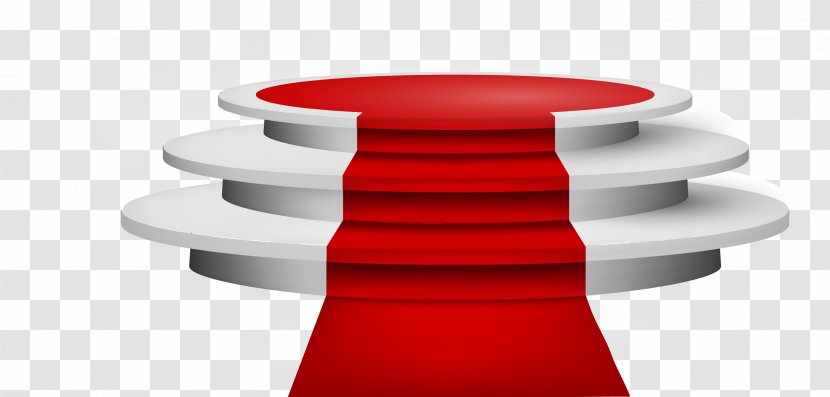 Stage Light - Table - Circular On The Red Carpet Transparent PNG