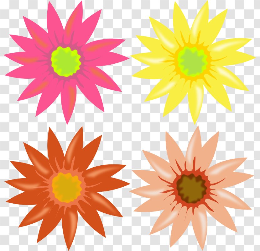 Illustrator Stock Photography - Daisy Family - Open Flowers Transparent PNG