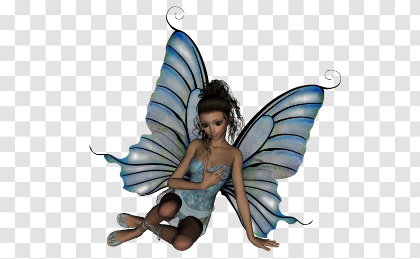 Fairy Figurine - Membrane Winged Insect - Duende Transparent PNG