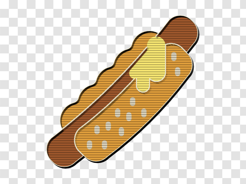 Gastronomy Set Icon Hot Dog Icon Food Icon Transparent PNG