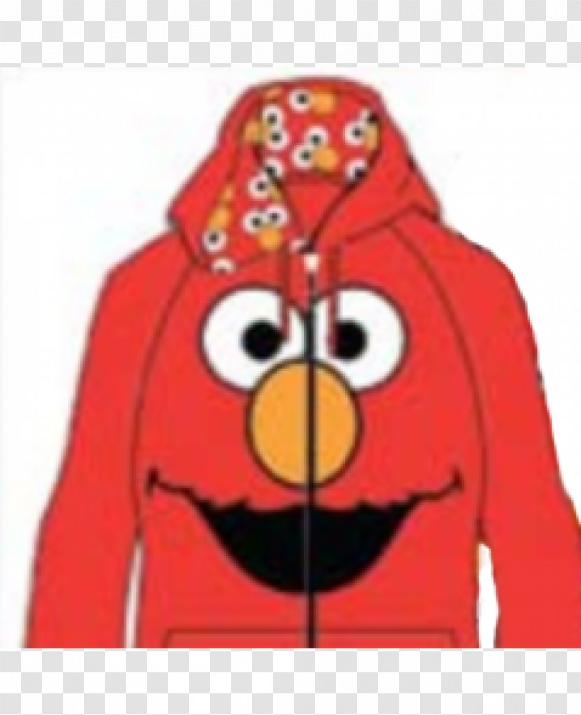 Hoodie Elmo T-shirt Jumper Sweater - Textile Transparent PNG