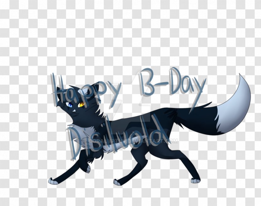 Cat Dog Character Canidae - Tail - Happy B.day Transparent PNG