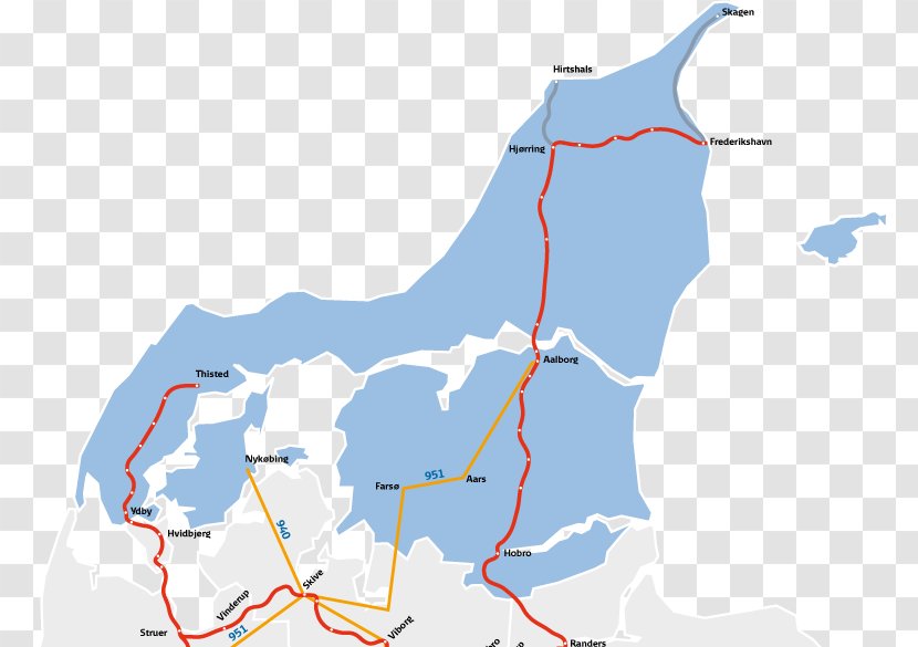 Map Getitfixed.dk ApS Skagen Rejsekort Sundby Samlingerne - Denmark Transparent PNG