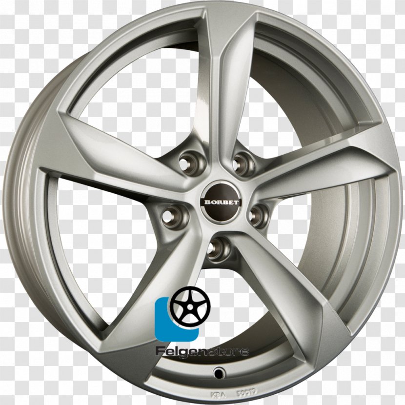 Car BORBET GmbH Rim Alloy Wheel - Tire Transparent PNG