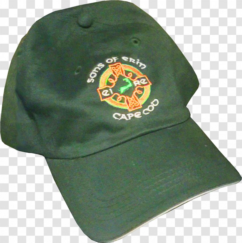Sons Of Erin Cape Cod Inc Baseball Cap Hat Headgear - Green Transparent PNG