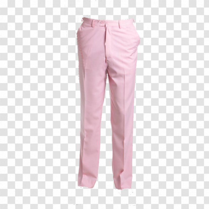 Pants Pink Casual Clothing Dress - Trousers Transparent PNG