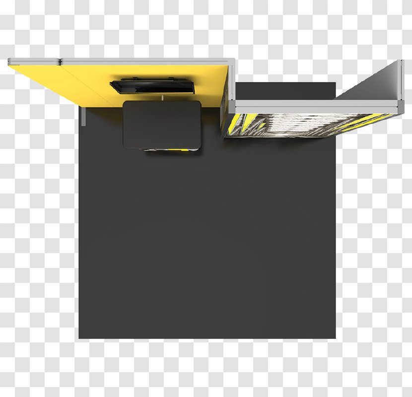 Product Design Rectangle - Yellow - Angle Transparent PNG