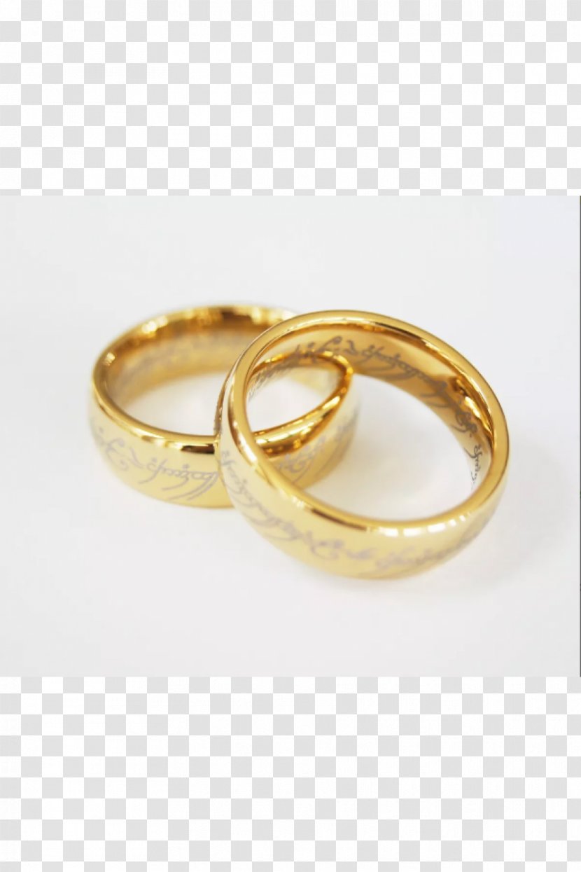 Wedding Ring Earring Gold Jewellery - Body Transparent PNG