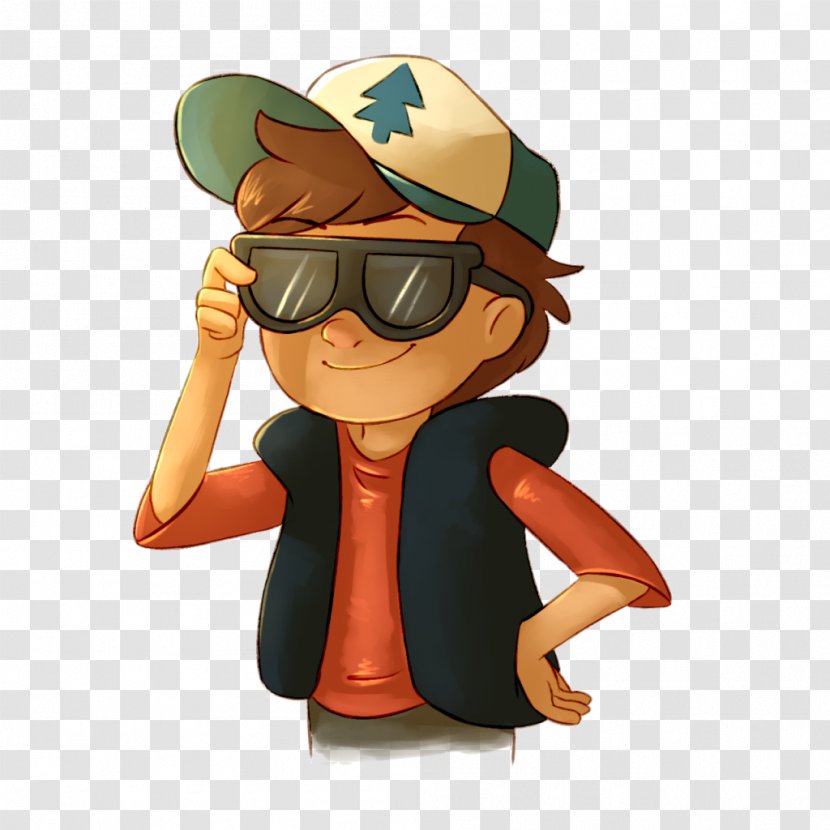 Dipper Pines Bill Cipher Animated Film Series - Figurine - Headgear Transparent PNG