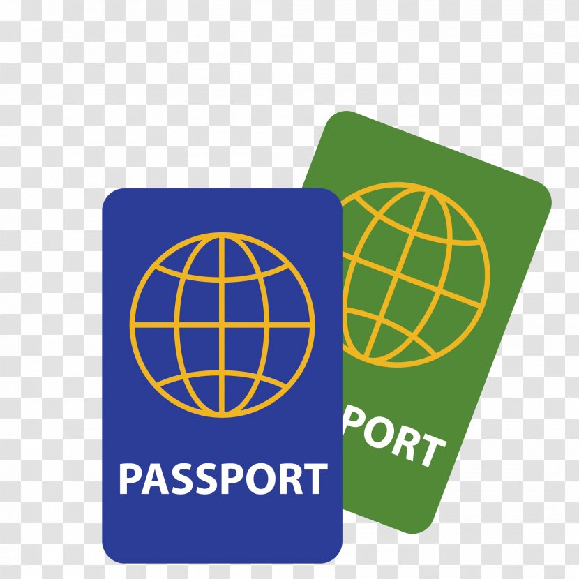Vector Graphics Royalty-free Illustration Image - Yellow - Passport Transparent PNG