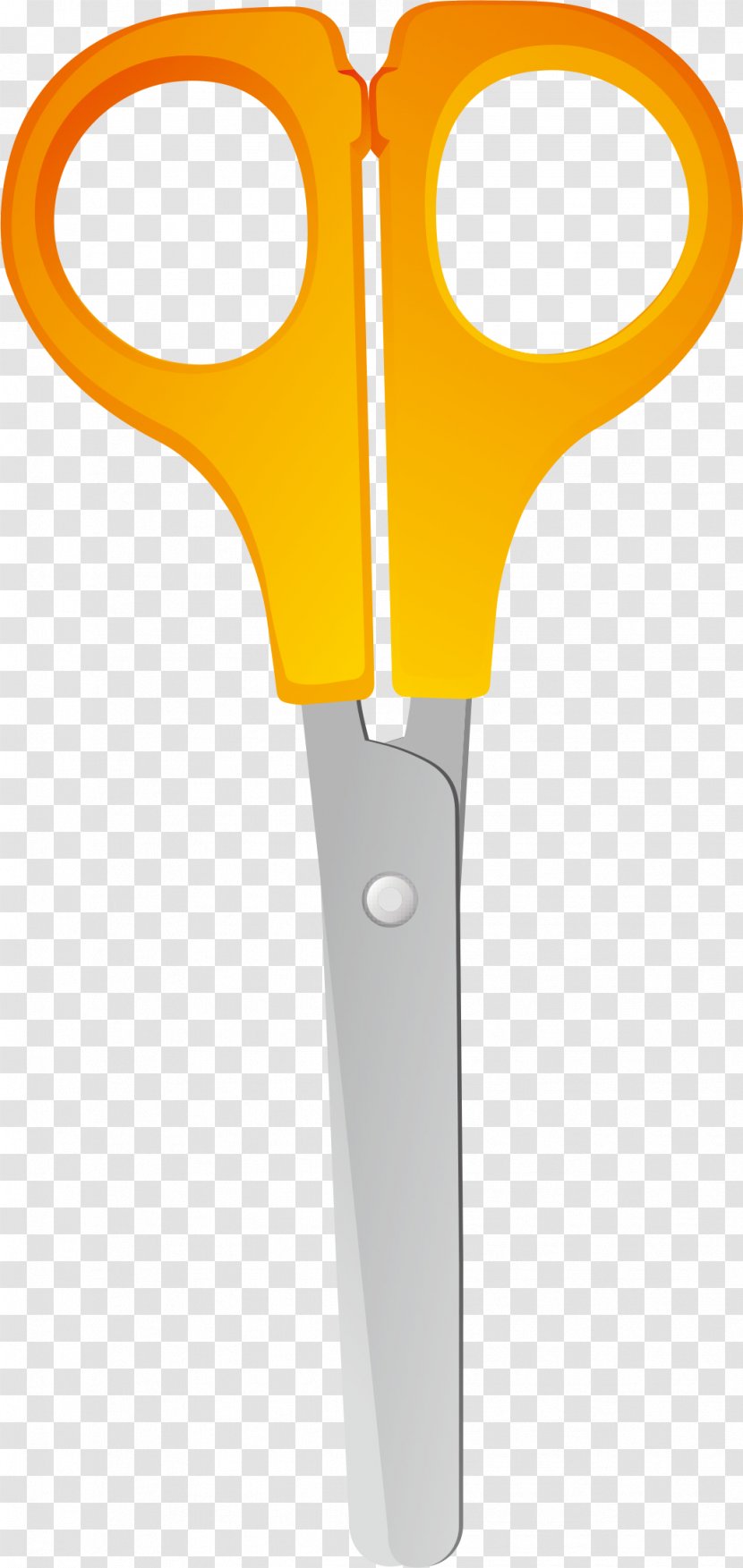 Scissors Font School Angle Product Design - Orange - Styling Transparent PNG