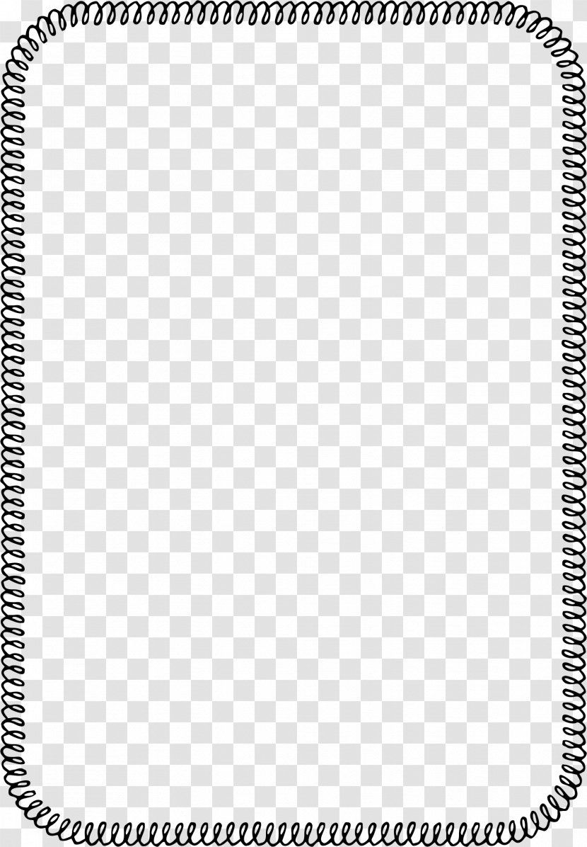 Borders And Frames Drawing Paper Clip Art - Border Curly Transparent PNG