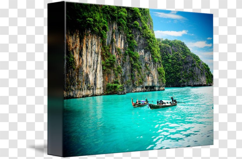 Phi Islands Inlet Water Resources Leisure Vacation - Thailand Landscape Transparent PNG