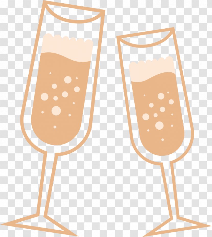 Champagne Glass Wine Clip Art - Drawing - Cartoon Transparent PNG