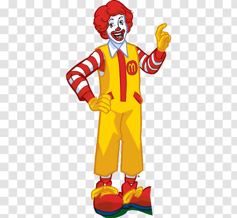 Ronald McDonald McDonald's Party Birthday Clip Art - Clown Transparent PNG