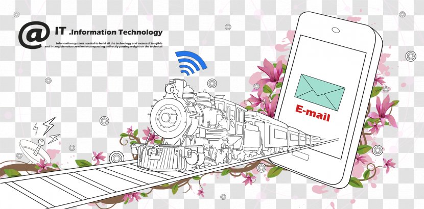 Train Mobile Phone Touchscreen Illustration - Google Images - Touch Screen In Front Of A Transparent PNG