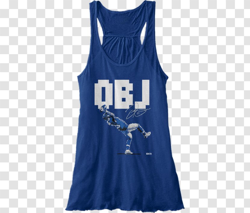 T-shirt Sleeveless Shirt Gilets - Odell Beckham Transparent PNG