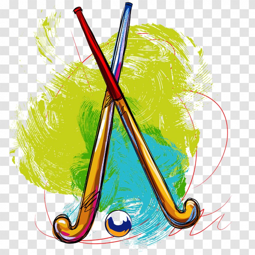 Field Hockey Ball Stick Golf Transparent PNG