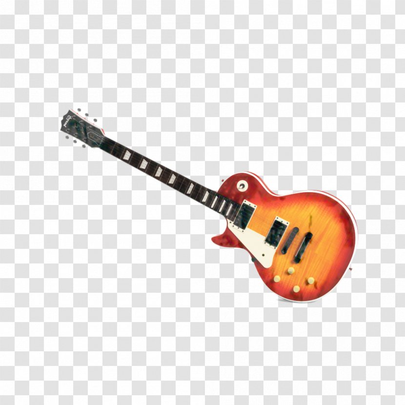 Guitar Cartoon - Electric - Guitarist Electronic Musical Instrument Transparent PNG