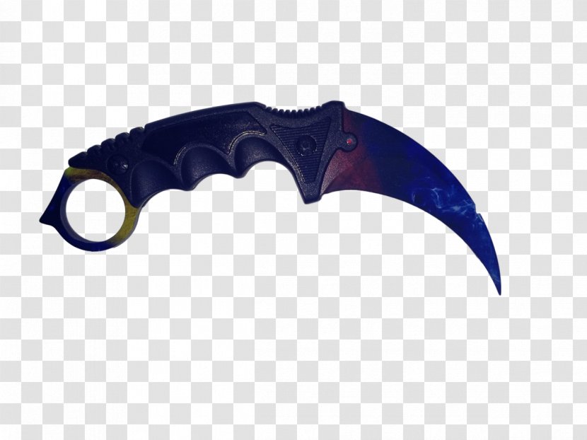 Hunting & Survival Knives Counter-Strike: Global Offensive Knife Karambit Blade - Melee Weapon Transparent PNG