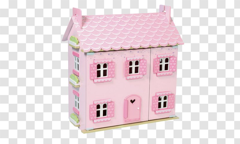 Dollhouse Facade Pink M - Doll House Transparent PNG