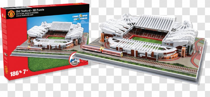Old Trafford City Of Manchester Stadium United F.C. Puzz 3D Jigsaw Puzzles - Soccerspecific Transparent PNG