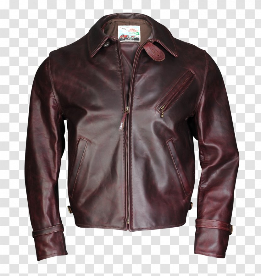 Leather Jacket T-shirt Flight - Nudie Jeans Transparent PNG