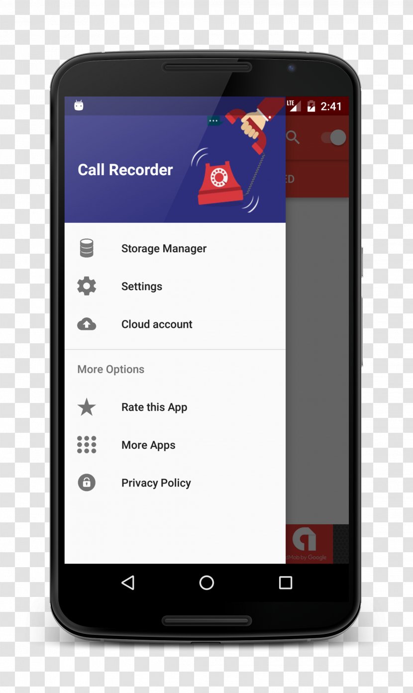 Feature Phone Smartphone Android - Communication Device - Call Recorder Transparent PNG
