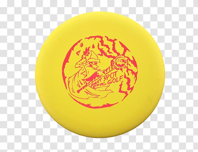 Circle Font - Orange - Disc Golf Transparent PNG