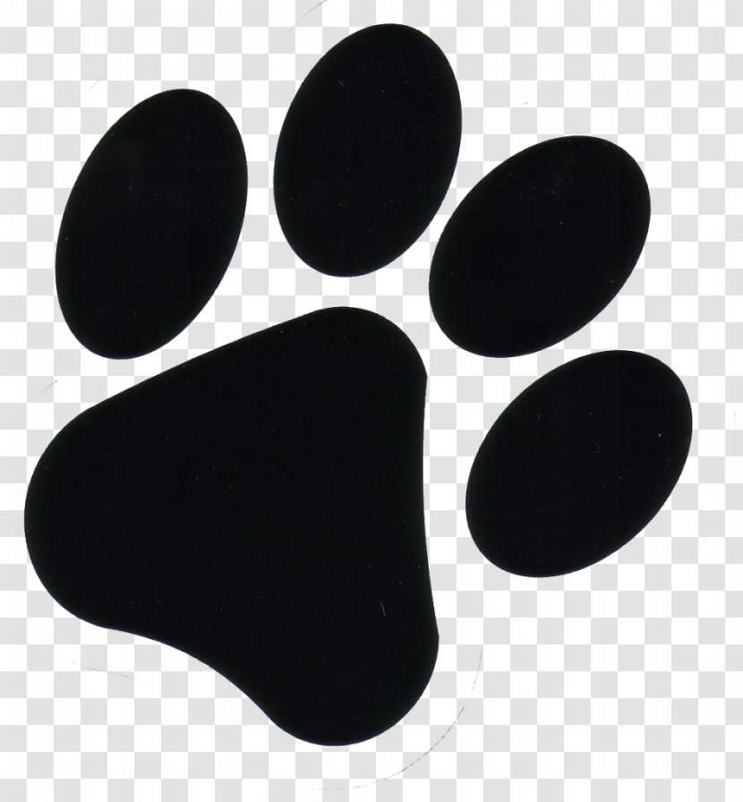 Dog Paw Footprint Puppy Clip Art - Black - Paws Transparent PNG
