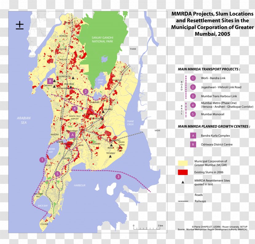 Mumbai Bombay State Map Slum Geography Transparent PNG