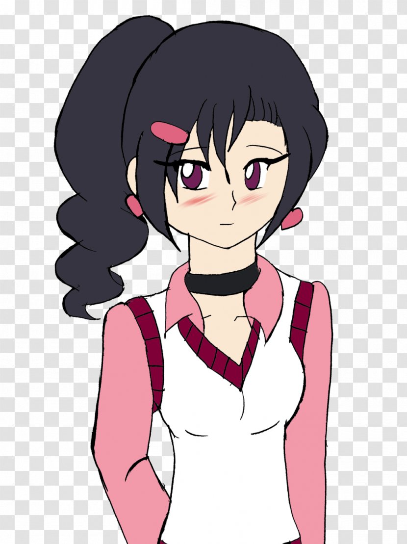 Fan Art DeviantArt Black Hair - Heart - Shop Assistant Transparent PNG