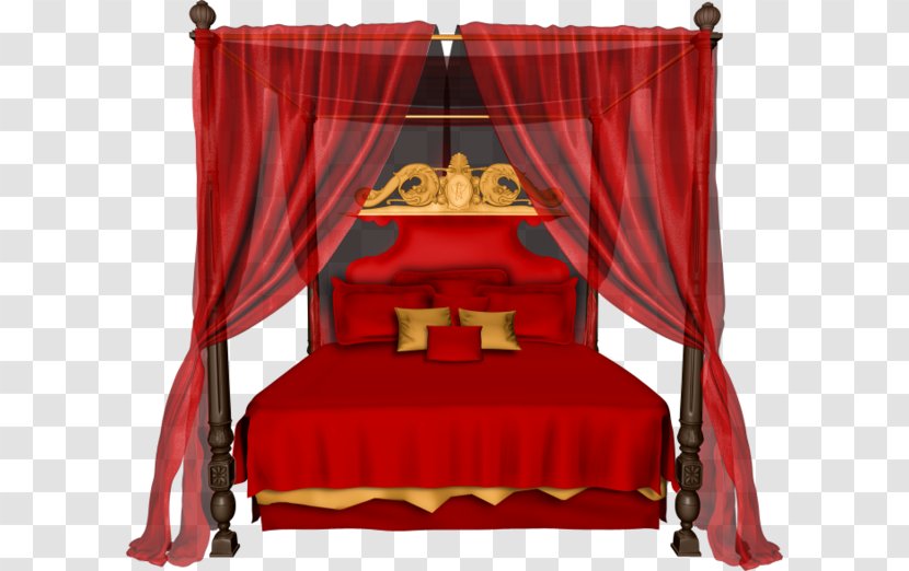 Curtain Bed Image Red - Rgb Color Model Transparent PNG