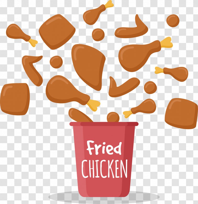 Fried Chicken Nugget Fast Food Junk - Whole Family Bucket Transparent PNG