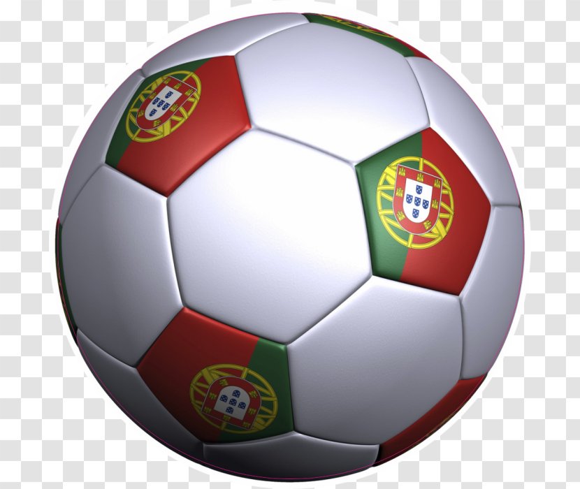 Portugal National Football Team Adidas - White - Ballon Foot Transparent PNG
