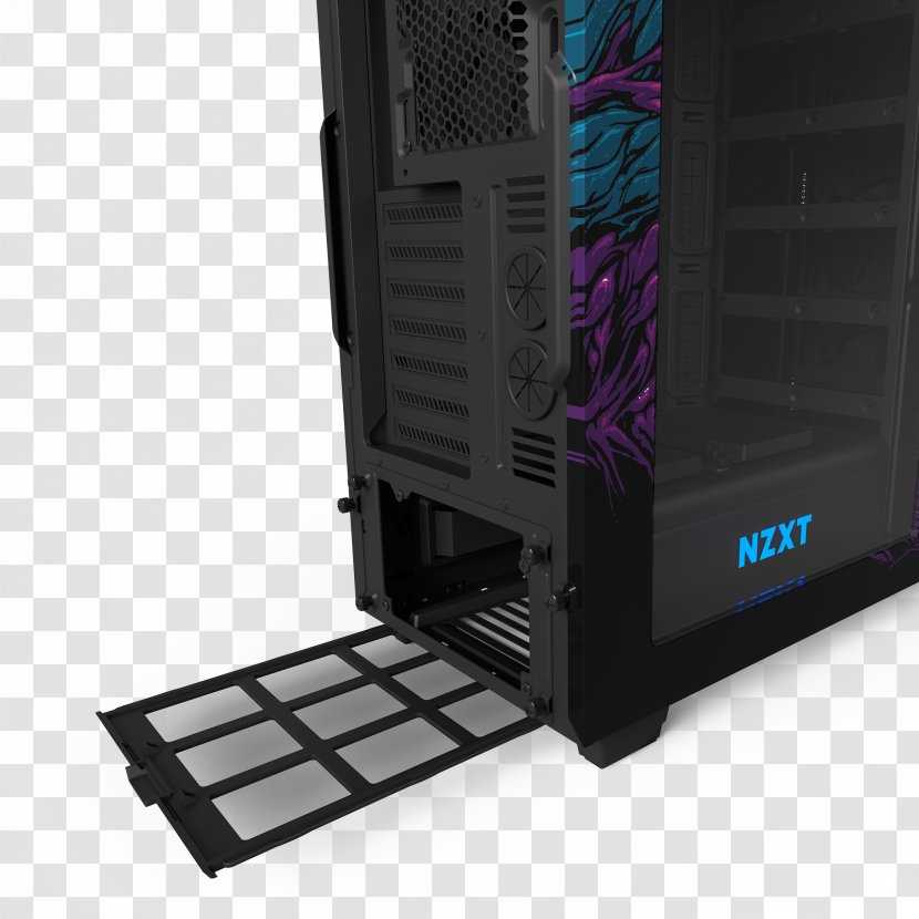 Computer Cases & Housings NZXT Case H440 Special Edition Black-Green, EU Acer Iconia One 10 Transparent PNG