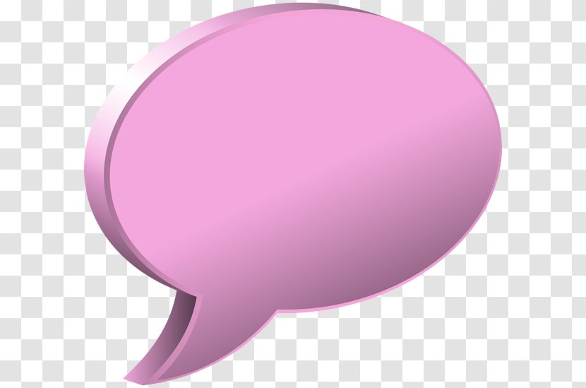 Speech Balloon Purple - Pnk - Ballon Transparent PNG
