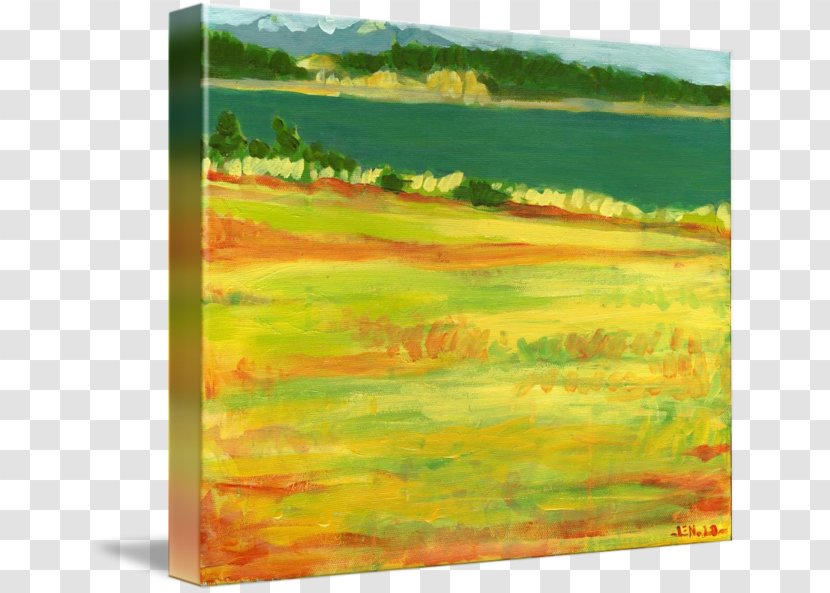 Watercolor Painting Acrylic Paint Landscape - Summer Hot Transparent PNG
