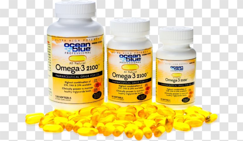 Dietary Supplement Omega-3 Fatty Acids Eicosapentaenoic Acid - Medical Prescription Transparent PNG
